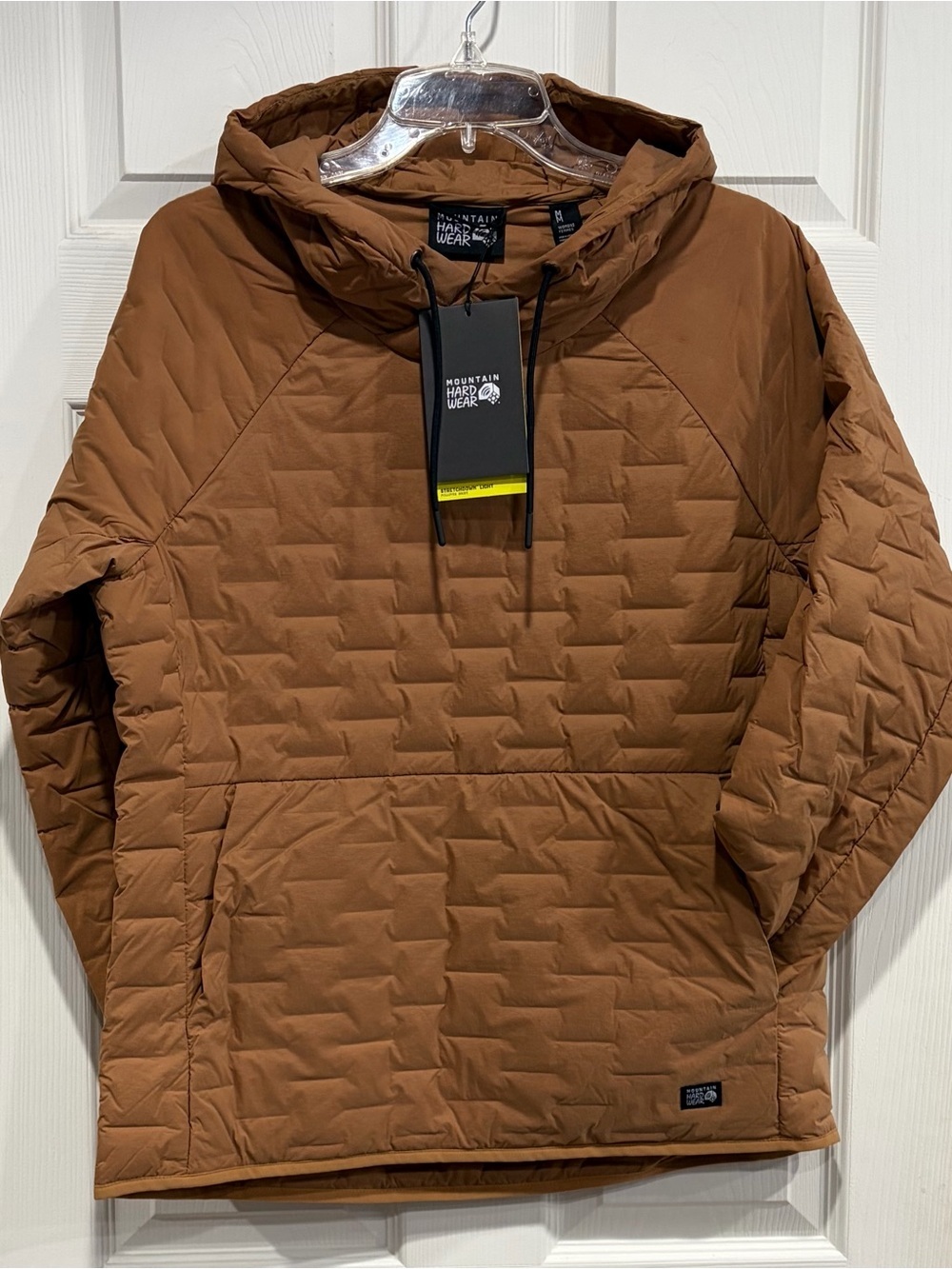 Mountain Hardwear Women's Medium Stretchdown Light Pullover Hoody Copper NWT